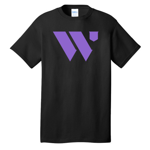  Extended Black T Shirt - WU Logo Mark