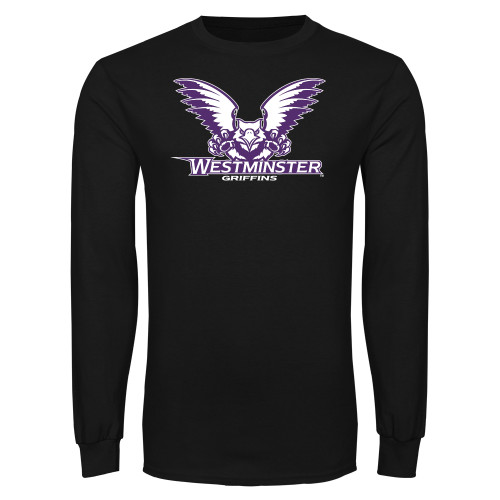  Black Long Sleeve T Shirt - Westminster Primary Mark