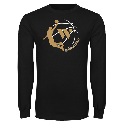  Black Long Sleeve T Shirt - Westminster Basketball