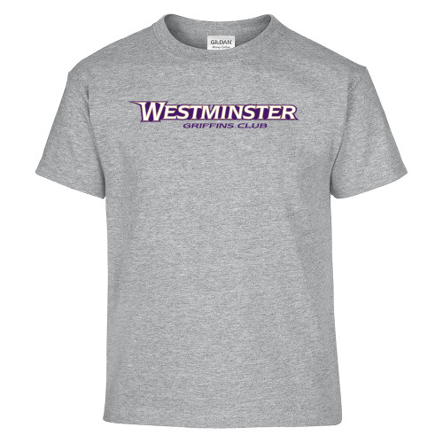  Youth Grey T Shirt - Westminster University Griffins Club