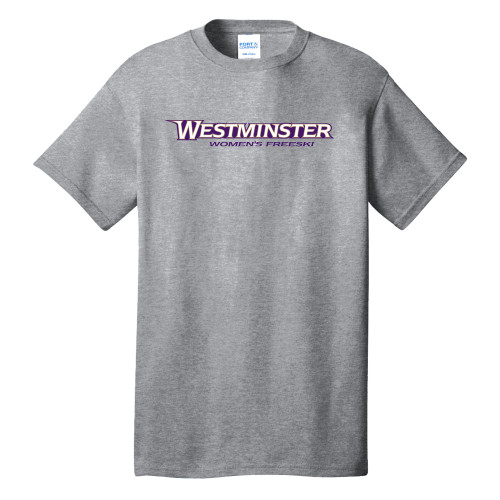  Extended Athletic Heather T Shirt - Westminster University Womens Freeski