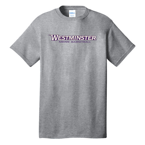  Extended Athletic Heather T Shirt - Westminster University Mens Basketball