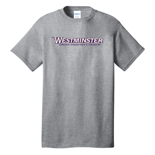  Extended Athletic Heather T Shirt - Westminster University Cross Country and Track