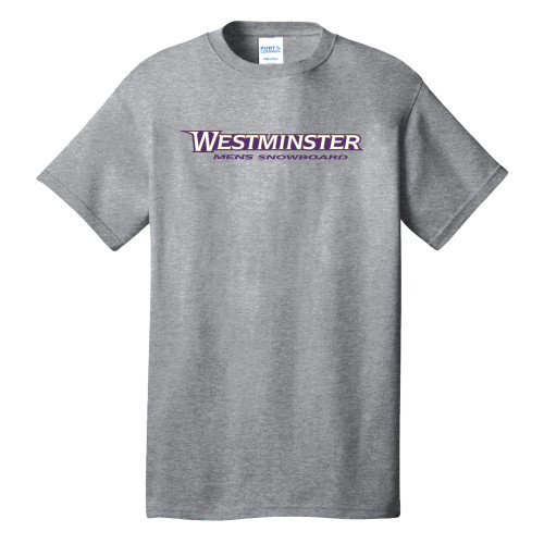  Extended Athletic Heather T Shirt - Westminster University Mens Snowboard