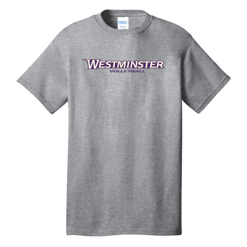  Extended Athletic Heather T Shirt - Westminster University Volleyball