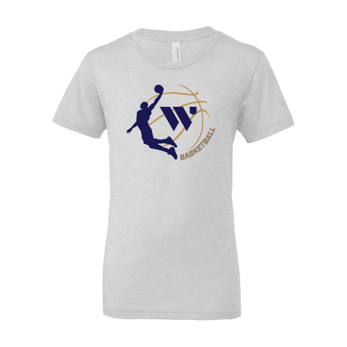 Main Image for  Bella + Canvas Youth Ash Grey Jersey T Shirt