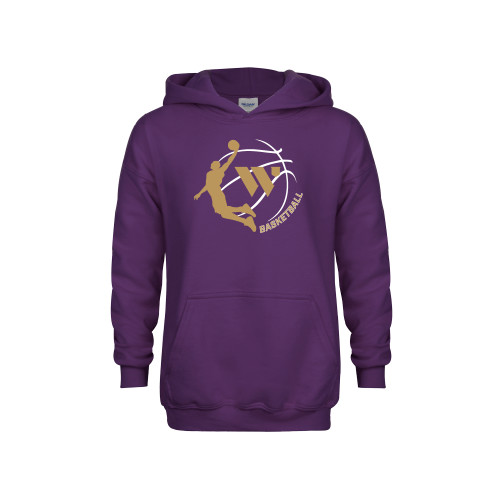 Main Image for  Youth Purple Fleece Hoodie