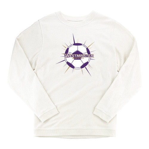  Boxercraft Womens Cream Corded Crew - Westminster Soccer