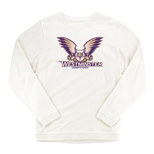  Boxercraft Womens Cream Corded Crew - Westminster Primary Mark