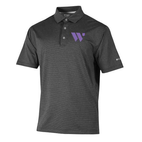  Columbia Black Sand Tee Polo - WU Logo Mark