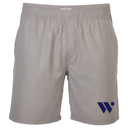  Boxercraft Light Grey Riptide Hybrid Short - WU Logo Mark