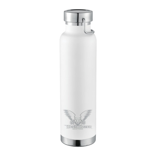  Thor Copper Vacuum Insulated White Bottle 22oz - Westminster Primary Mark Engraved
