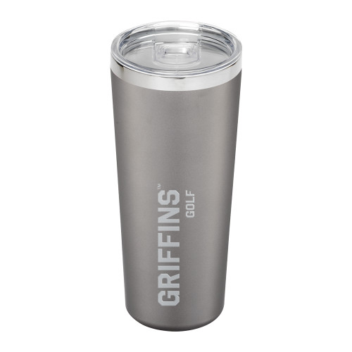  Thor Vacuum Insulated Grey Tumbler 22oz - Griffins Golf Engraved