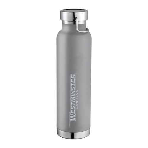  Thor Copper Vacuum Insulated Grey Bottle 22oz - Westminster Athletic Word Mark Engraved