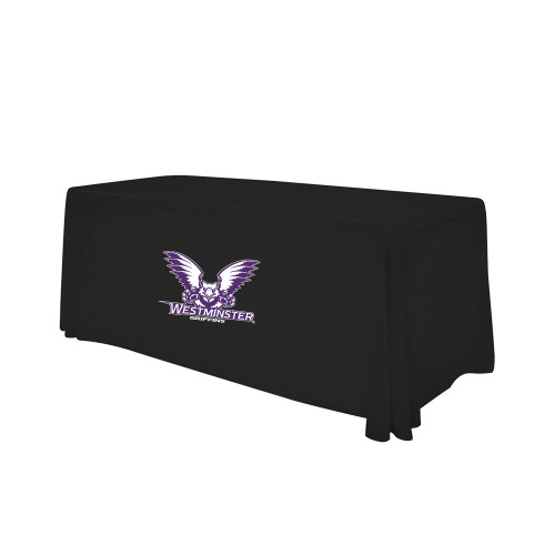  Black 6 foot Table Throw - Westminster Primary Mark