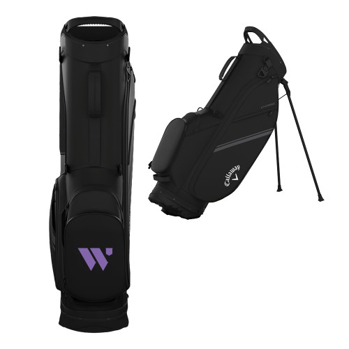  Callaway Chase Black Stand Golf Bag - WU Logo Mark