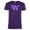 Thumbnail image for  Womens Purple Short Sleeve Tee