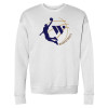Thumbnail image for  Bella + Canvas White Fleece Crew