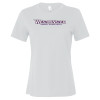 Thumbnail image for  Bella + Canvas Womens White Relaxed Cotton T Shirt