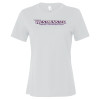 Thumbnail image for  Bella + Canvas Womens White Relaxed Cotton T Shirt