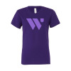 Thumbnail image for  Bella + Canvas Youth Purple Jersey T Shirt