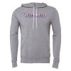 Thumbnail image for  Bella + Canvas Heather Grey Fleece Hood