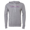Thumbnail image for  Bella + Canvas Heather Grey Fleece Hood