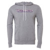 Thumbnail image for  Bella + Canvas Heather Grey Fleece Hood