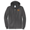 Thumbnail image for  Extended Charcoal Fleece Full Zip Hoodie
