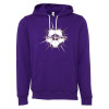 Thumbnail image for  Bella + Canvas Purple Fleece Hood