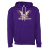 Thumbnail image for  Bella + Canvas Purple Fleece Hood