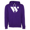 Thumbnail image for  Bella + Canvas Purple Fleece Hood