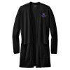 Thumbnail image for  Mercer + Mettle Womens Black Open Front Cardigan Sweater