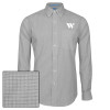 Thumbnail image for  Charcoal Plaid Long Sleeve Button Down