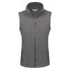 Thumbnail image for  Womens Charcoal Fleece Full Zip Vest