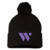 Thumbnail image for  Sportsman Black Pom Pom Cuffed Beanie