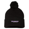 Thumbnail image for  Sportsman Black Pom Pom Cuffed Beanie
