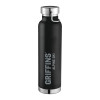 Thumbnail image for  Thor Copper Vacuum Insulated Black Bottle 22oz