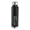 Thumbnail image for  Thor Copper Vacuum Insulated Black Bottle 22oz