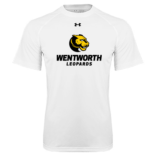  Under Armour White Tech Tee - Official Logo