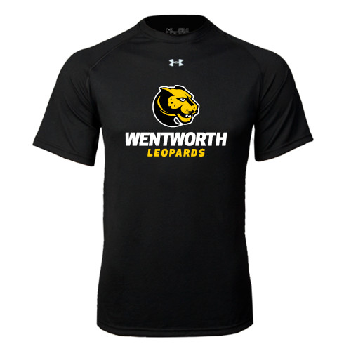  Under Armour Black Tech Tee - Official Logo