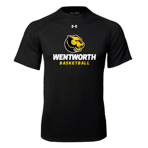  Under Armour Black Tech Tee - Basketball