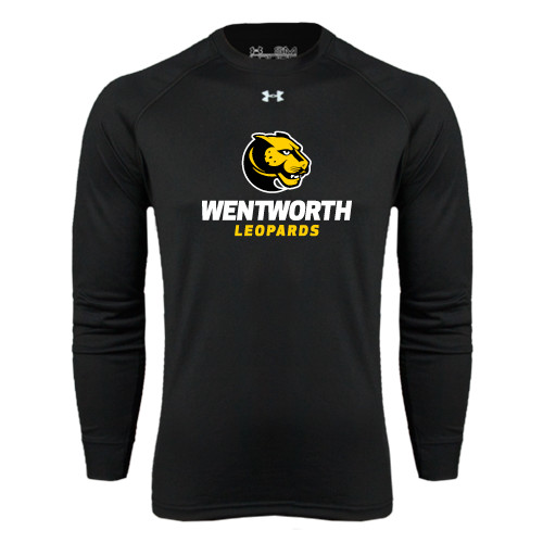  Under Armour Black Long Sleeve Tech Tee - Official Logo