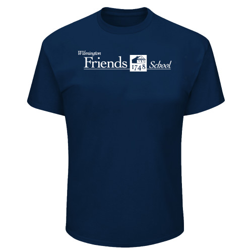  Tall Navy T Shirt - Primary Mark - Plus