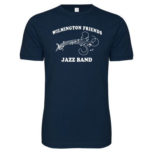  Next Level Navy SoftStyle T Shirt - Jazz Band