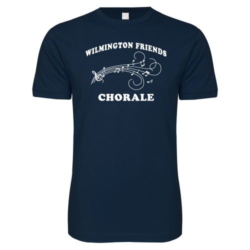  Next Level Navy SoftStyle T Shirt - Chorale