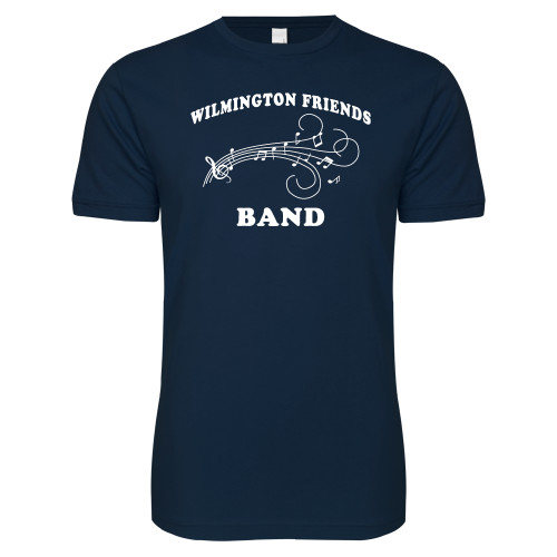  Next Level Navy SoftStyle T Shirt - Band