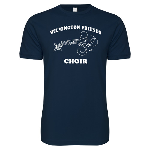  Next Level Navy SoftStyle T Shirt - Choir