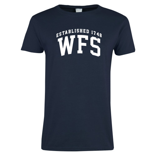  Womens Short Sleeve Navy Tee - Est. 1748