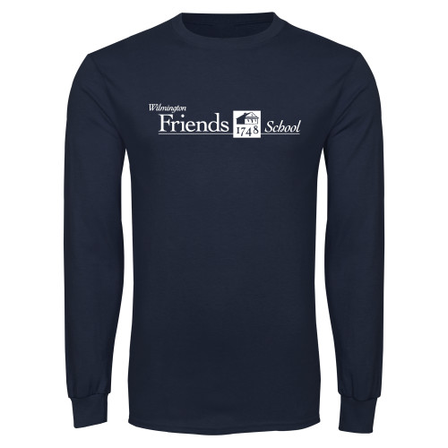  Navy Long Sleeve T-Shirt - Primary Mark